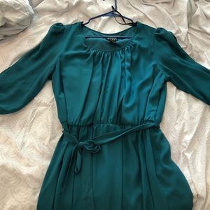 Emerald Green Cocktail Dress
